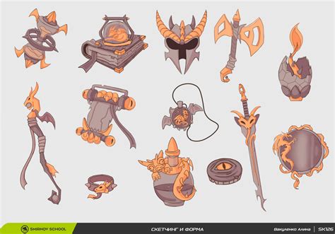 artstation concept art  objects