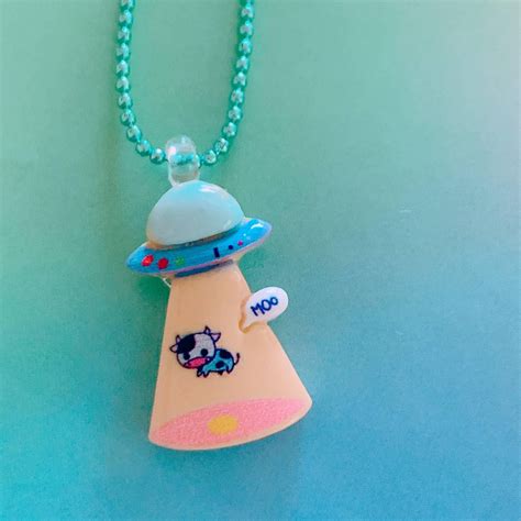 Necklace Gacha Boys Or Girls Ufo Pop Cutie The Ridge Kids