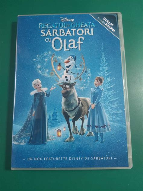 Olaf s Frozen Adventure Sărbători cu Olaf DVD dublat romana Bucuresti