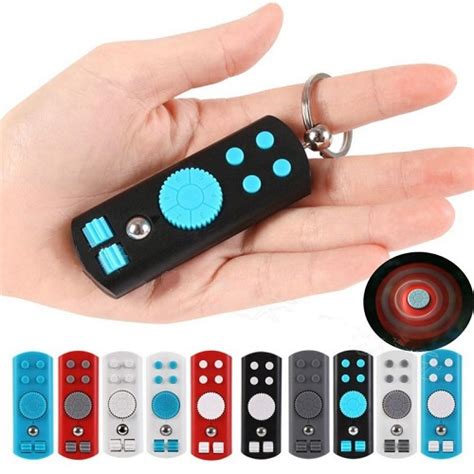 Fidget Cube Spinner Keychain Iplus Usb Inc