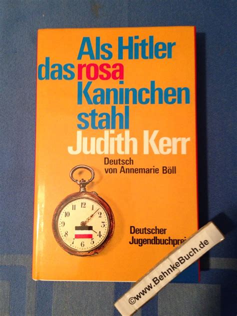 Als Hitler Das Rosa Von Judith Kerr ZVAB