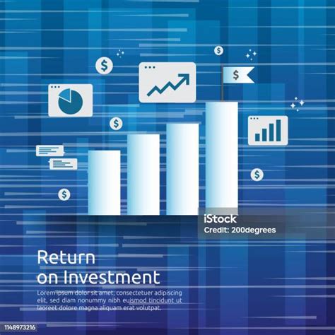 Grafik Pertumbuhan Bisnis Dan Bagan Panah Meningkat Menjadi Sukses Laba