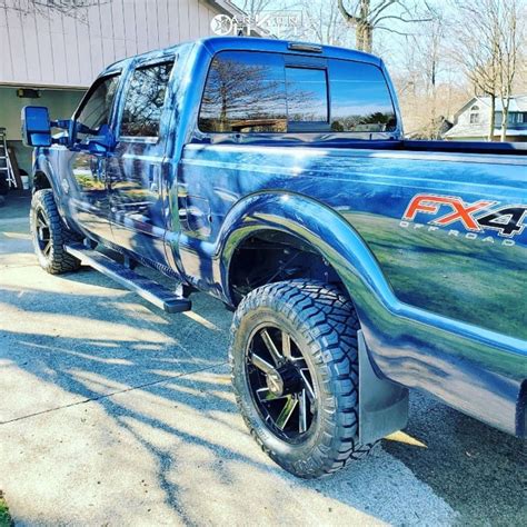 2015 Ford F 350 Super Duty Wheel Offset Aggressive 1 Outside Fender