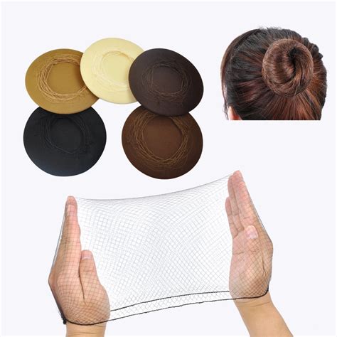 Filet Cheveux En Nylon En Accent D Abeille Pour Chignon De Ballet