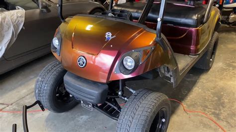 Jakes Brush Guard Install On Yamaha G29 Golf Cart Youtube