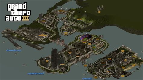 Gta 3 Maps And Custom Interactive Locations