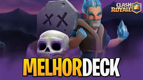 Melhor Deck De Cemit Rio No Clash Royale Youtube