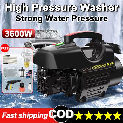 High Pressure Washer 3600w Portable Full Automatic Household Cleaner