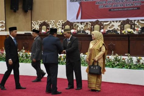 Setda Prov Kalteng Wagub Edy Pratowo Hadiri Rapur Pengangkatan