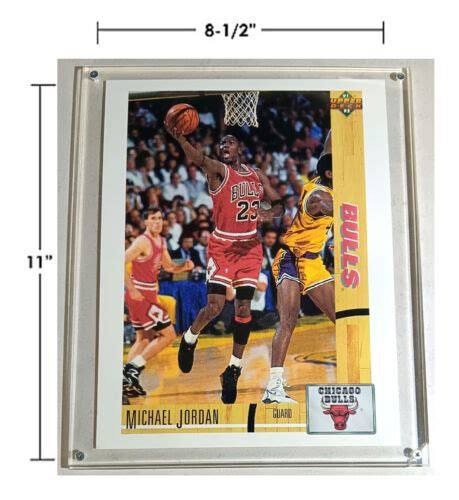 1991 92 Upper Deck Authenticated 44 Michael Jordan Jumbo Card EBay