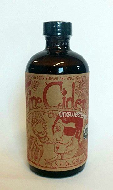 Shire City Herbals Unsweetened Fire Cider 8 Oz 12 Pack