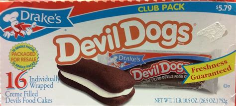 Drakes Club Pack Devil Dogs Cakes 277 Oz