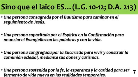 LA VOCACIÓN Y MISIÓN DEL LAICO EN LA IGLESIA Mi Diócesis de Piedras