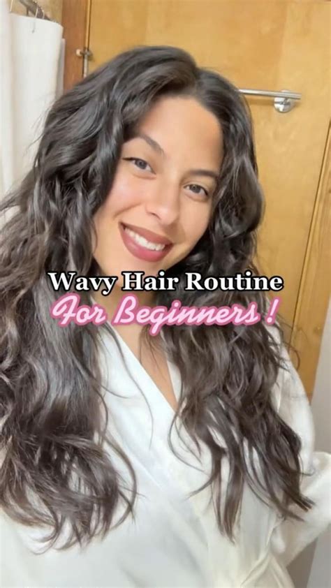 Simple Wavy Hair Routine For Beginners | Frizzy wavy hair, Wavy hair tips, Natural wavy hair