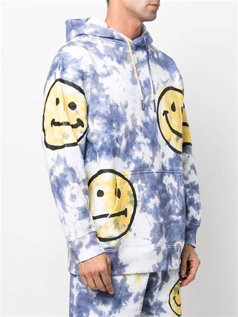 Market Hoodie Smiley Sun Con Motivo Tie Dye Farfetch