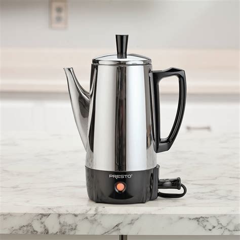 Presto® Stainless Steel Percolator – Coffee Maker