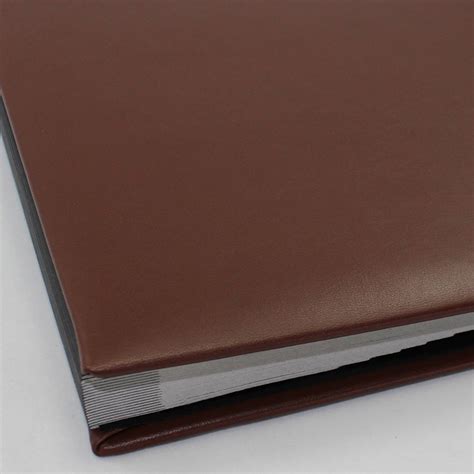 Signature Folder Made Of Smooth Full Grain Leather In Brown