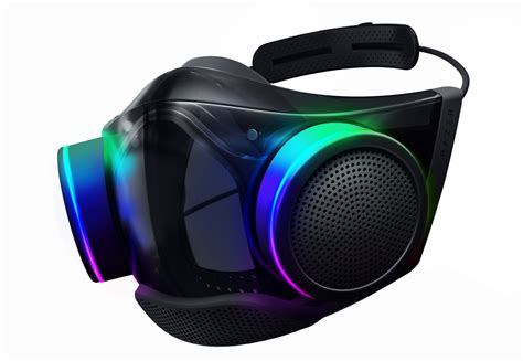 Razers Zephyr Smart Face Mask Is Now Available For 100 Chrome Rgb