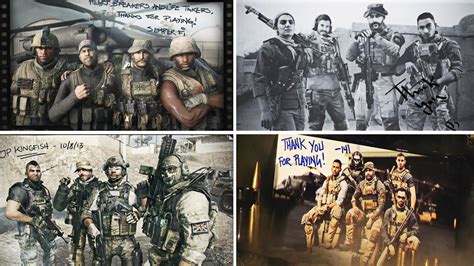 Evolution Of All Thank You For Playing End Credits In Modern Warfare