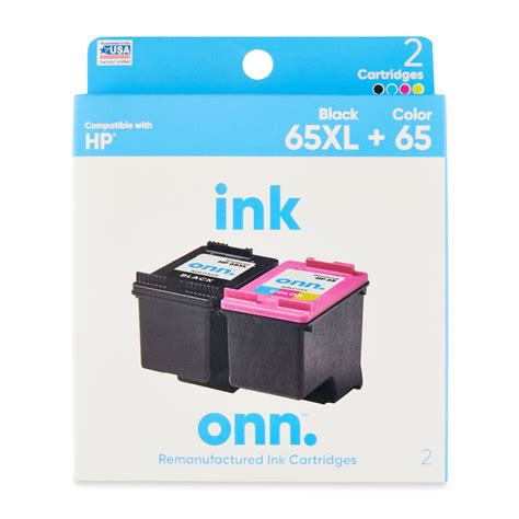 Onn Hp Xl High Yield Black Tri Color Inkjet Cartridges Pack