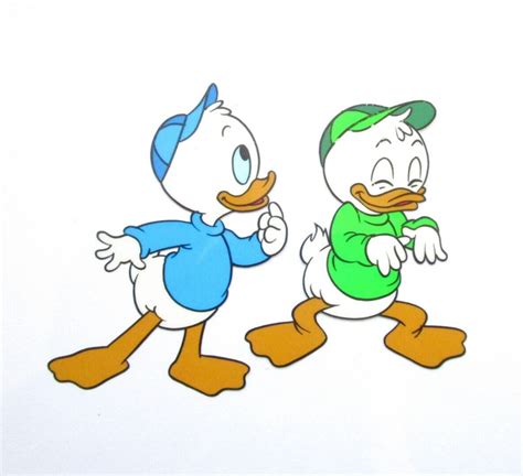 DONALD DUCK NEPHEW WALT DISNEY 1980s ORIGINAL ANIMATION PRODUCTION CEL