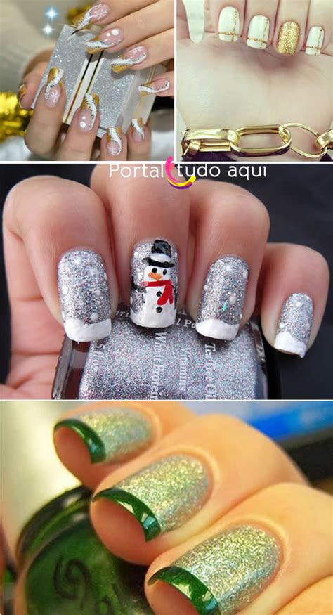 Unhas Decoradas Para O Natal Top Tutorias Simples De Fazer Portal