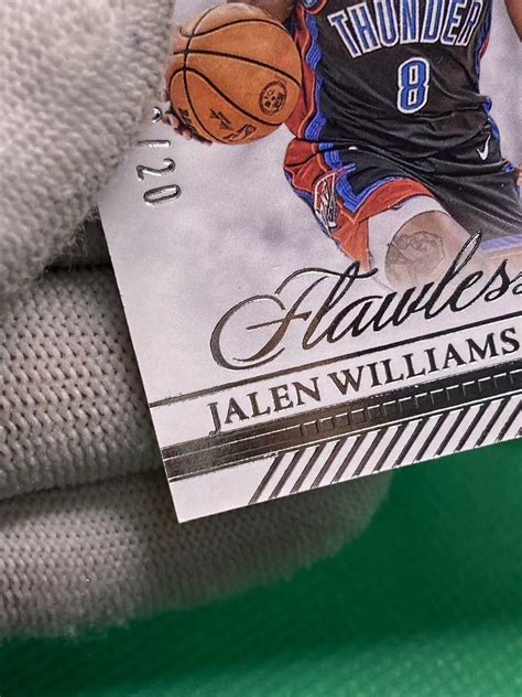 Panini Flawless Jalen Williams Rc Rc Rpa