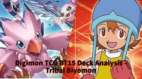 Digimon Bt Deck Analysis Tribal Biyomon Youtube