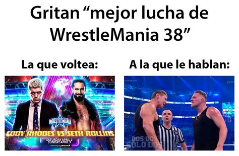 DDSD Wrestling on Twitter Así no más WrestleMania https t co