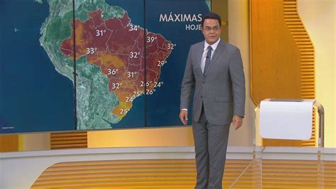 Previsão Do Tempo Semana Começa Com Chuva E Calor Em Boa Parte Do País