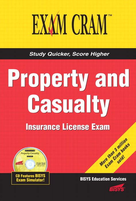 Property And Casualty Insurance License Exam Cram Pearson It