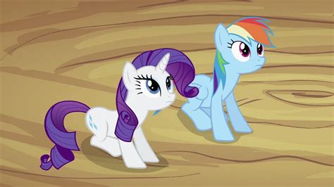 Image Rarity And Rainbow Dash S2e03png My Little Pony Friendship