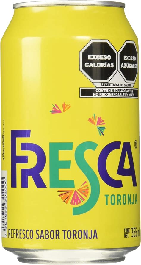 Fresca Refresco Sabor Toronja Fresca Lata 355ml 6pk Toronja 355