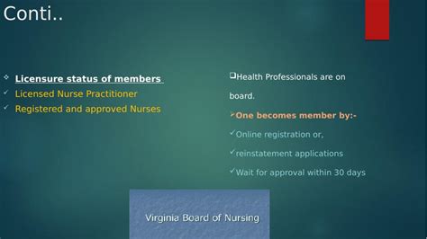 Board Of Nursing Vs A Professional Nurse Association