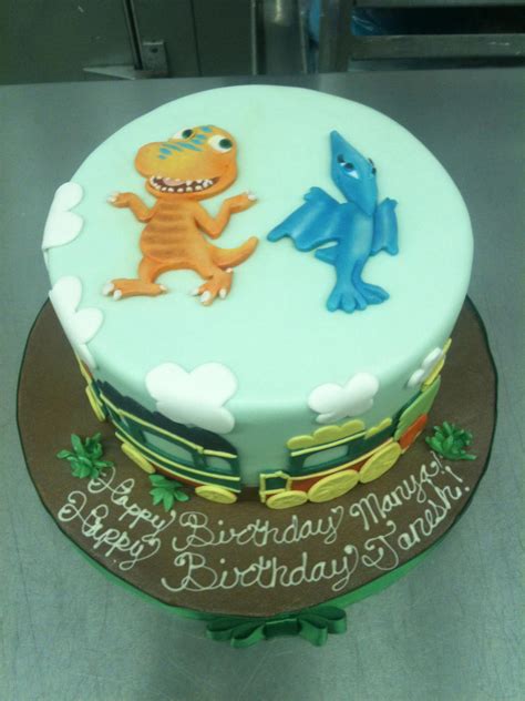 Dinosaur Train Cake by Spudnuts on DeviantArt