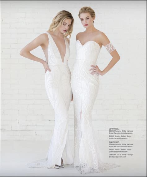 Luxe Bridal Rack Featured On The Cover Of Chicago Style Weddings Lbr