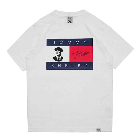 Jual Zerotwentytwo T Shirt Tommy Thomas Shelby White Kaos Pria Parodi