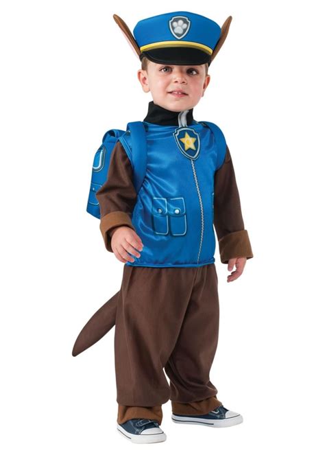 Paw Patrol Chase Toddler Boys Costume Tv Show Costumes