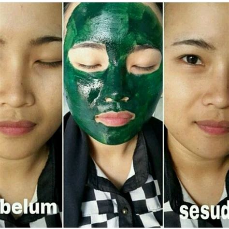 Jual Harga Murah Masker Spirulina Tiens Kapsul Wajah Cerah