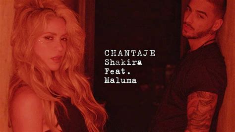 Shakira Feat Maluma Chantaje Audio Youtube