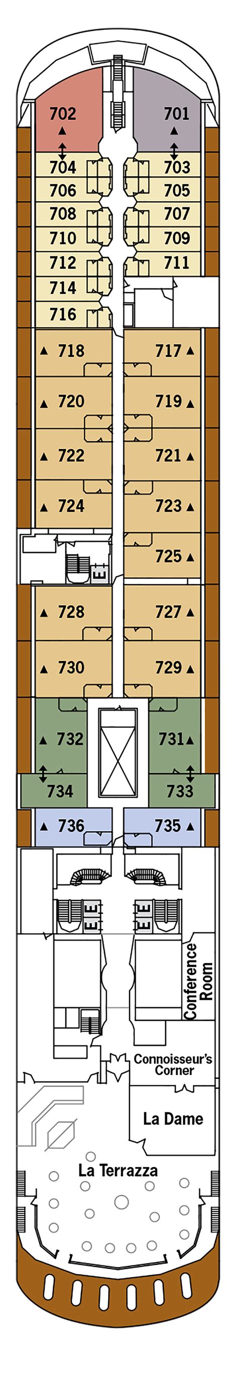 Silver Whisper Deck Plans Planet Cruise