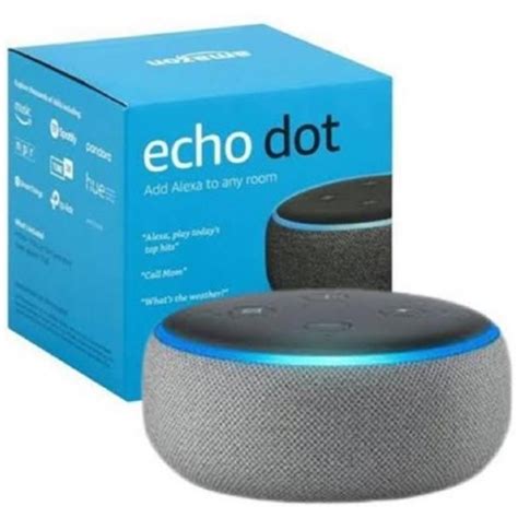 Caixa De Som Echo Dot Ra Geracao Alexa Leroy Merlin