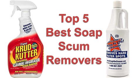 5 Best Soap Scum Removers Soap Scum Removers Reviews Youtube