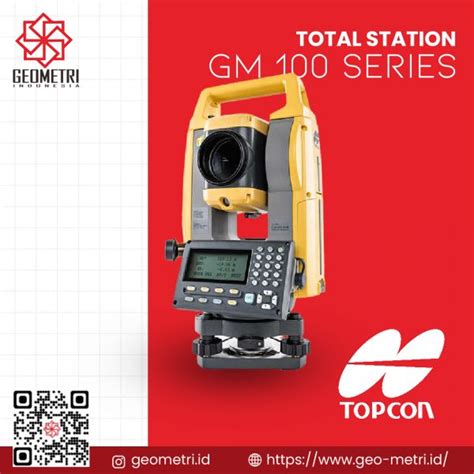 Total Station Topcon Gm 100 Series Geo Metri Indonesia