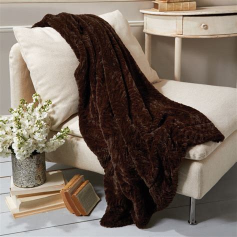 Faux Fur Throw Blanket - The Shopping Bag