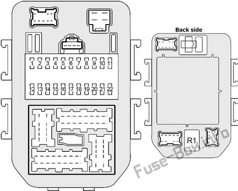 Diagrama De Fusíveis E Relés Para Infiniti M45 Y34 2003 2004