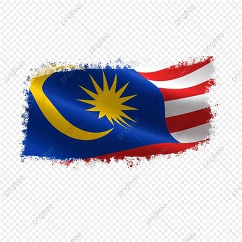 Bendera Malaysia Cartoon