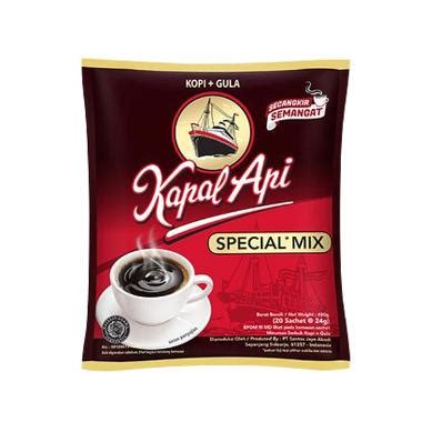 Jual KAPAL API RASA MANTAP GULA ISI 10 SACHET X 25 GR KOPI Di