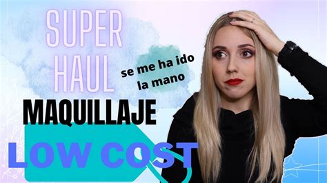 Super Haul Maquillaje Druni Primark Maquillalia Youtube