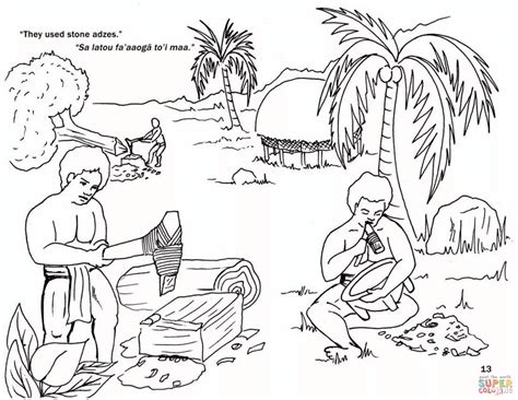 Samoan coloring page | Free Printable Coloring Pages